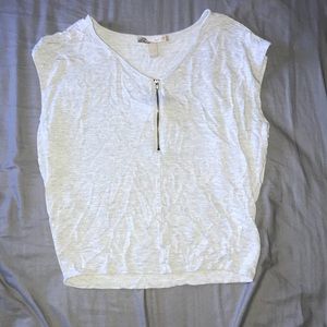 Loose grey top